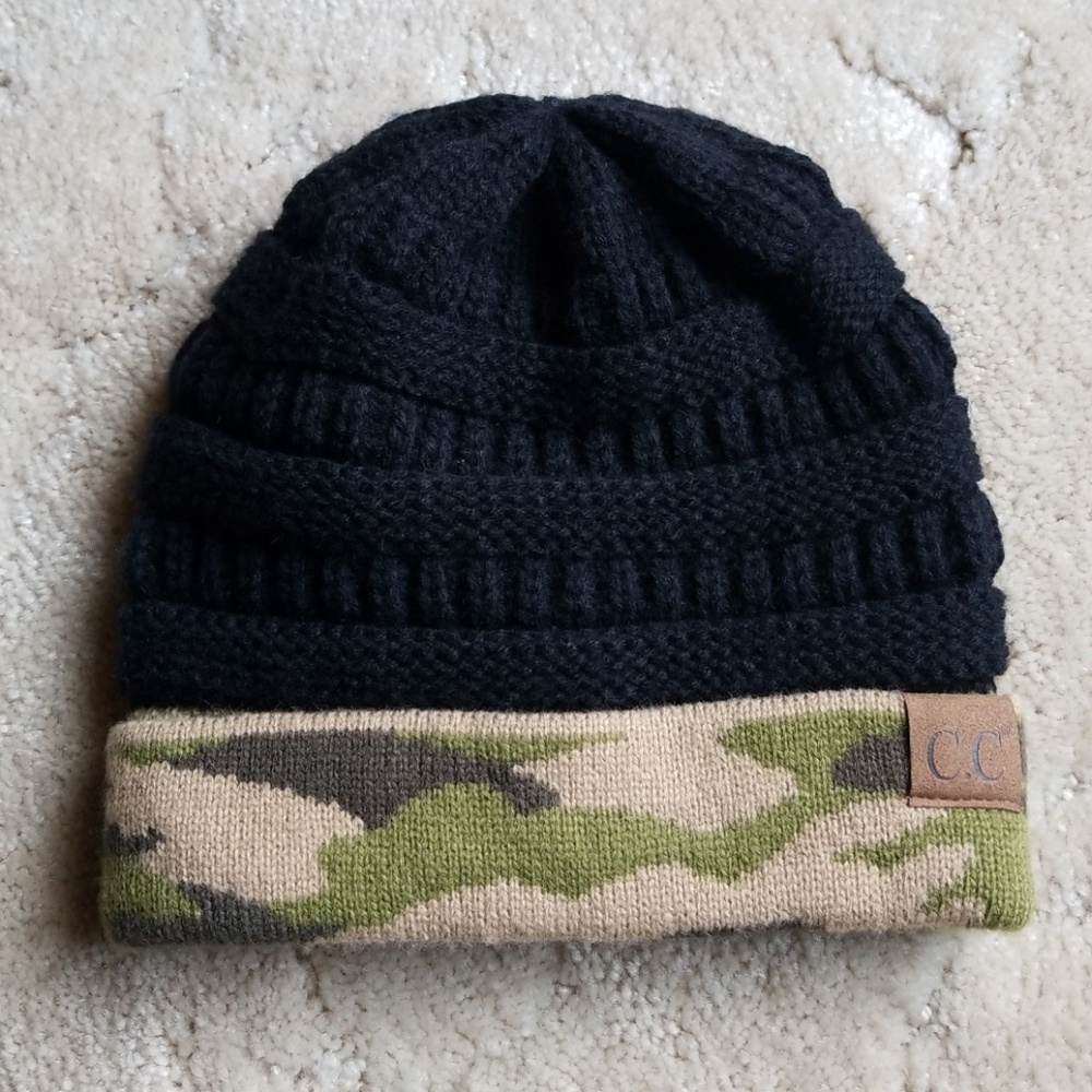NWOT CC Camo Beanie